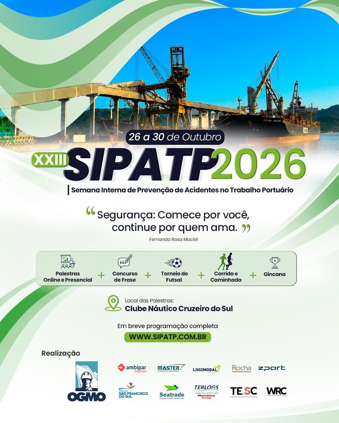 Cartaz da XXIII SIPATP 2026