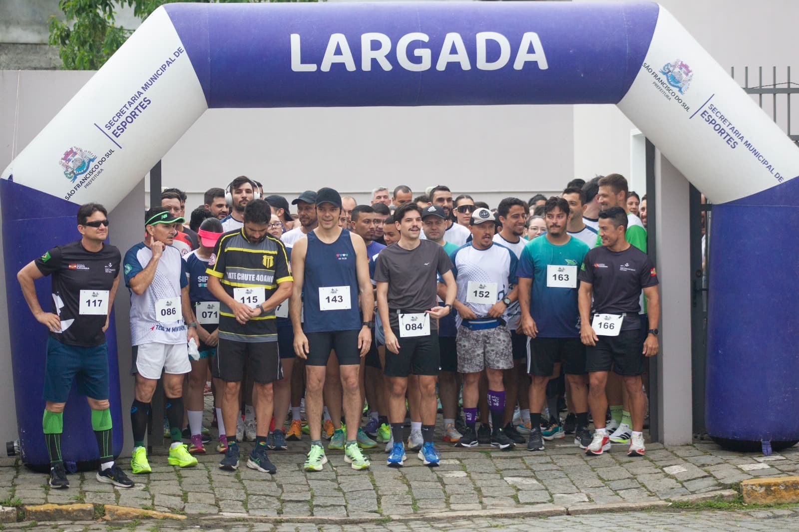 Largada da corrida